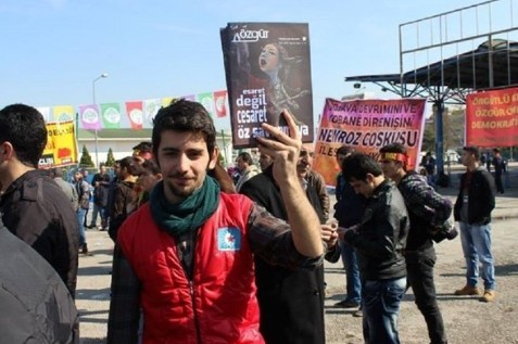 Ağrı'da öldürülen terörist için HDP'den taziye töreni!